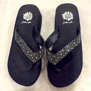 Woman’s flip flops